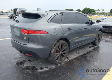 2017 Jaguar F-Pace S из США, поврежденный, VIN SADCM2BV1HA095328